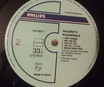 LP Nazareth: Razamanaz