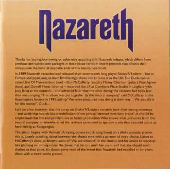 2CD Nazareth: Snakes 'N' Ladders / No Jive 33206