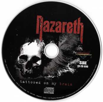 CD Nazareth: Tattooed On My Brain 35735