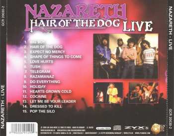 CD Nazareth: Hair Of The Dog Live 281814