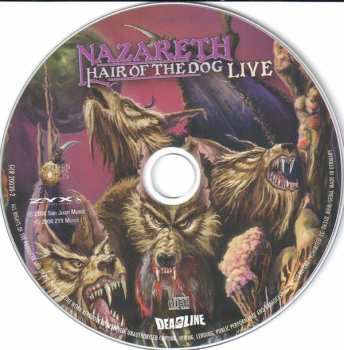 CD Nazareth: Hair Of The Dog Live 281814