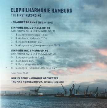 CD NDR Elbphilharmonie Orchester: Symphonies Nos. 3 & 4 (Elbphilharmonie Hamburg - The First Recording) 116669