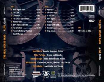 2CD/DVD Neal Morse Band: Alive Again 1557