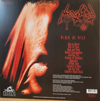 LP Necrodeath: Black As Pitch LTD 128999