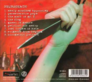 CD Necrodeath: Ton(e)s Of Hate 257906