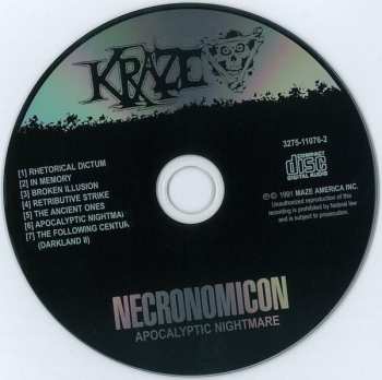 CD Necronomicon: Apocalyptic Nightmare 433419
