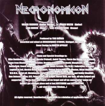 CD Necronomicon: Apocalyptic Nightmare 459119