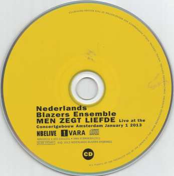 CD/DVD Nederlands Blazers Ensemble: Men Zegt Liefde 412981