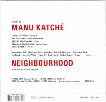 CD Manu Katché: Neighbourhood 24854