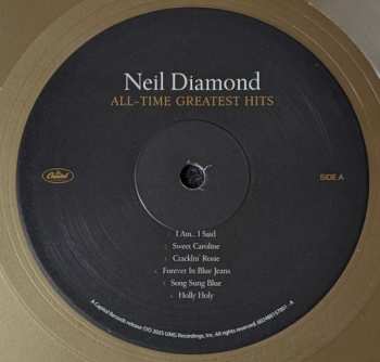 LP Neil Diamond: All-Time Greatest Hits (Limited Edition Metallic Gold Vinyl) CLR | LTD