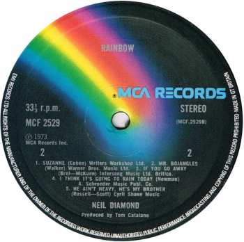 LP Neil Diamond: Rainbow 69683
