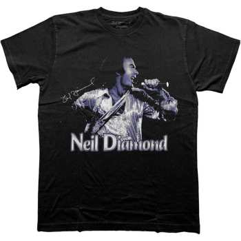 Merch Neil Diamond: Neil Diamond Unisex T-shirt: Singing (x-large) XL