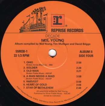 3LP Neil Young: Decade LTD 319160