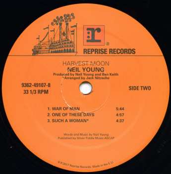 2LP Neil Young: Harvest Moon LTD