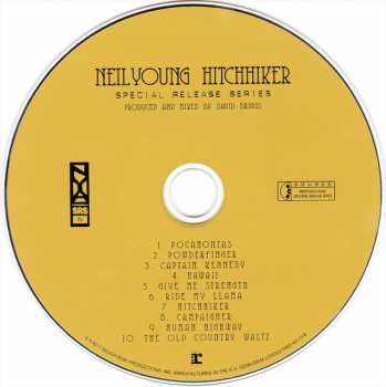 CD Neil Young: Hitchhiker DIGI 16193