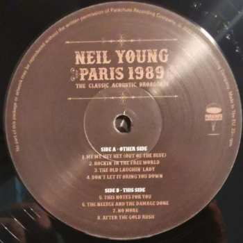2LP Neil Young: Paris 1989 - The Classic Acoustic Broadcast 428281
