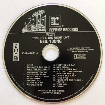 CD Neil Young: Roxy (Tonight's The Night Live) 31105
