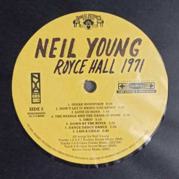 LP Neil Young: Royce Hall 1971 192366