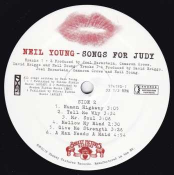 2LP Neil Young: Songs For Judy 33550