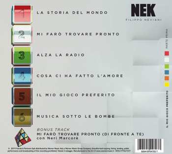 CD Nek: Il Mio Gioco Preferito - Parte Prima 336131
