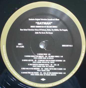 LP Nelson Riddle: Batman (Exclusive Original Television Soundtrack Album) 503967