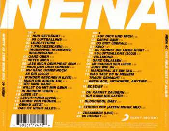 2CD Nena: Nena 40 Das Neue Best Of Album 355014