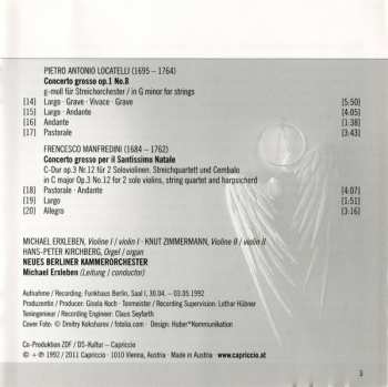 CD Neues Berliner Kammerorchester: Christmas Concertos 112837