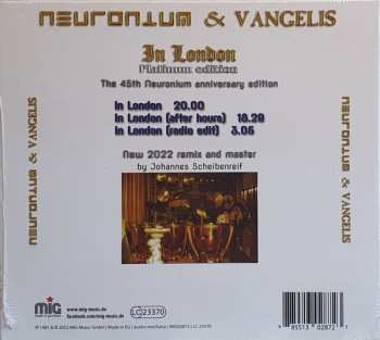 CD Neuronium: In London Platinum Edition 397096