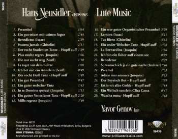 CD Hans Neusiedler: Lute Music 462735