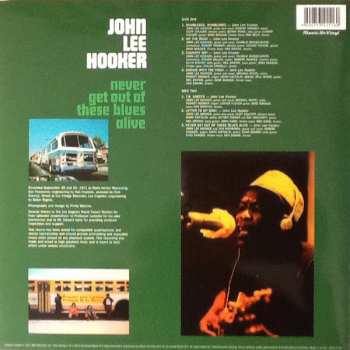 LP John Lee Hooker: Never Get Out Of These Blues Alive 24951