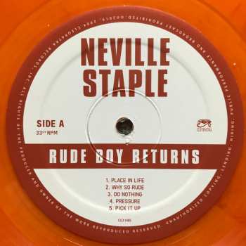 LP Neville Staple: Rude Boy Returns LTD | CLR 266061