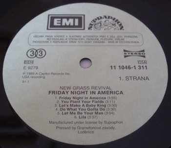 LP New Grass Revival: Friday Night In America