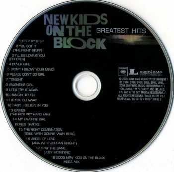 CD New Kids On The Block: Greatest Hits 188764