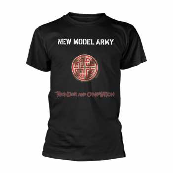 Merch New Model Army: Tričko Thunder And Consolation (black) S