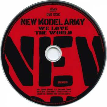 CD/DVD New Model Army: We Love The World 185562