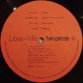 LP New Order: Low-life
