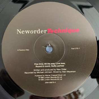 LP New Order: Technique 384934
