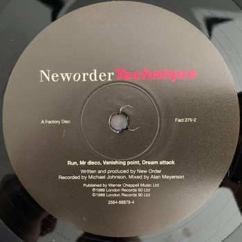 LP New Order: Technique 384934