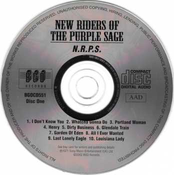 2CD New Riders Of The Purple Sage: N.R.P.S./Powerglide 439807