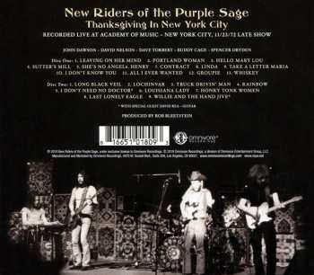 2CD New Riders Of The Purple Sage: Thanksgiving in New York City 36032