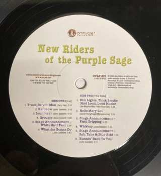 2LP New Riders Of The Purple Sage: Field Trip LTD 12516