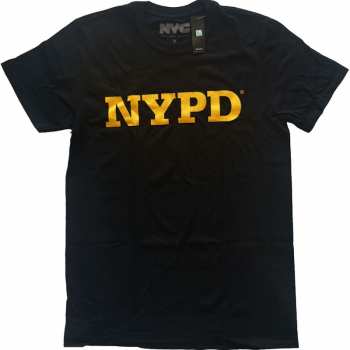 Merch New York City: Tričko Nypd Text Logo New York City  S