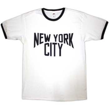 Merch New York City: Tričko Text Logo New York City