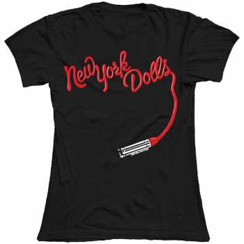 Merch New York Dolls: Dámské Tričko Lipstick Logo New York Dolls  XL