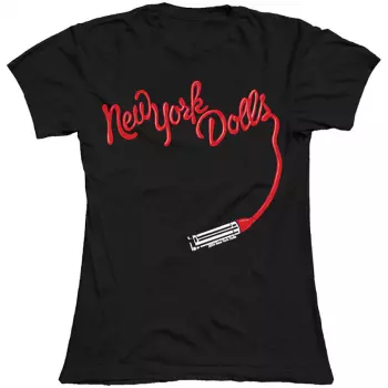 Dámské Tričko Lipstick Logo New York Dolls 