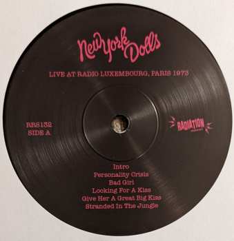 LP New York Dolls: Live At Radio Luxembourg Paris France December 1973 361419