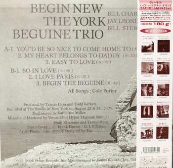 LP New York Trio: Begin The Beguine LTD