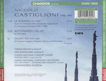 CD Niccolò Castiglioni: La Buranella, Altisonanza, Salmo XIX 395151