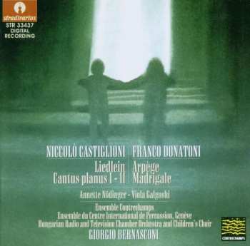 Album Niccolò Castiglioni: Liedlein Für Kinderchor & Instrumente