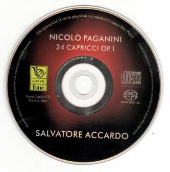 2SACD Salvatore Accardo: 24 Capricci Op.1